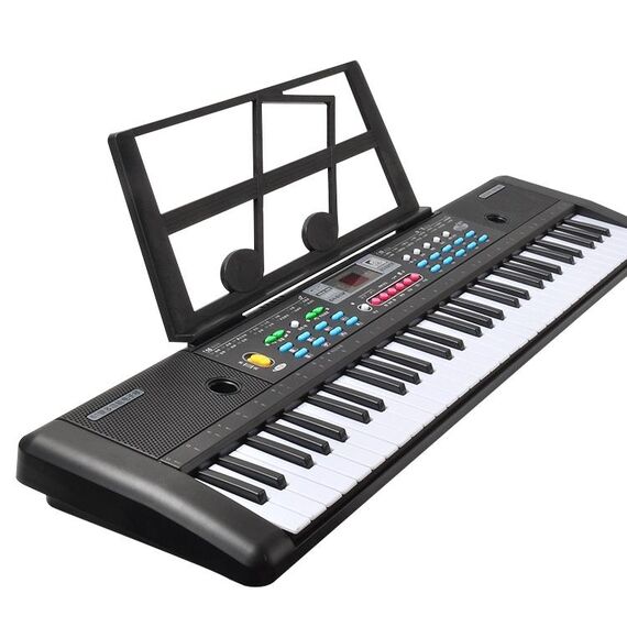 Grande giocattolo per strumento musicale con tastiera da 61 tasti per bambini, specifica: spina CN