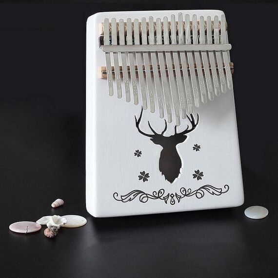 17-tono Kalimba Pingolo portatile Pianoforte, Stile: Cervi bianchi-classici