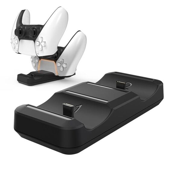 Caricatore doppio caricatore caricabatterie caricabatterie da gioco caricabatterie per PS5