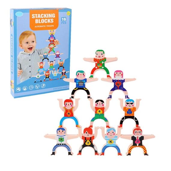 Gioco per bambini Accatastamento Genitore-Figlio Gioco Equilibrio Acrobatico Troupe Decompression Toy (Hercules)