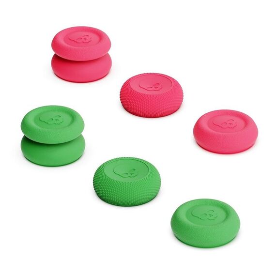 Controller di gioco Rocker Cap Anti-Skid innalzamento vestito per NS PRO / PS4 / PS5 (Rosa Verde)