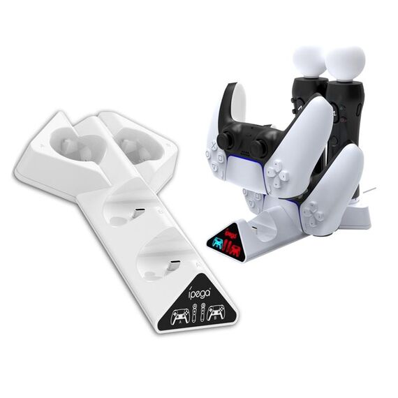 IpegaPG-P5011triangolobestiacaricatoremanigliacaricatore perPS5/ PSMOVIMENTO