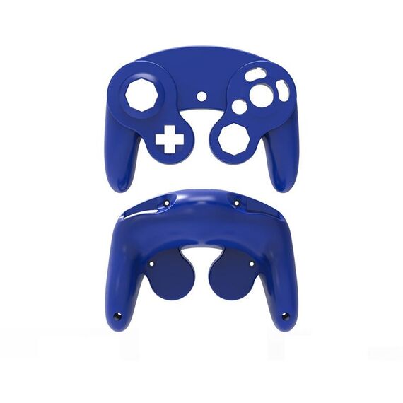 2 PCS gioco singolo punto maniglia shell shell shell shell maniglia parti di riparazione per Nintendo NGC (blu)