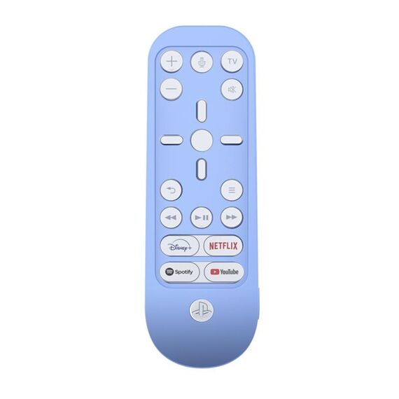 2 PCS Coperchio di protezione del silicone del telecomando è adatto per PS5 Media Remote (Blu luminoso)
