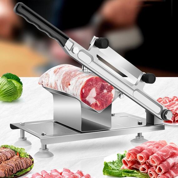 TXG-D001-2 Affettatrice per Agnelli Taglia Carne Surgelata Tritacarne Manuale