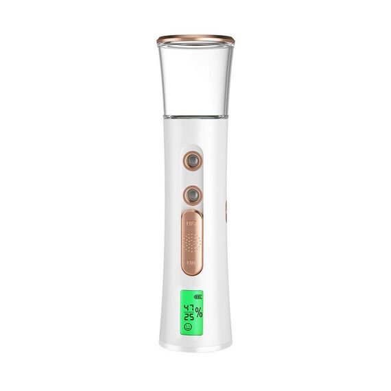 Nebulizzatore portatile Nano strumento di bellezza Mini umidificatore idratante (oro bianco)