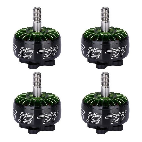 4 PC iFlight XING 2208 1800KV Motore senza spazzole CNC RC per drone da corsa RC fai-da-te
