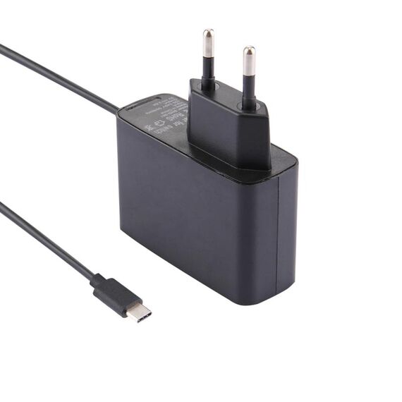 Per Nintendo Switch NS Console di gioco Adattatore per caricabatterie Caricabatterie Adattatore per caricabatterie Alimentazione di ricarica, CC 5 V, Lunghezza cavo: 1,5 m, Spina UE (nero)