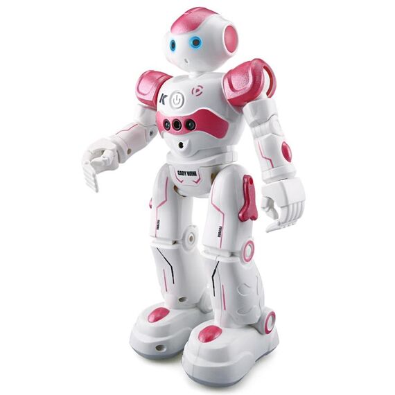 JJR / C R2 CADY WIDA RC Robot Sensore di gesti Danza Programma intelligente Giocattolo Regalo per bambini Intrattenimento per bambini con telecomando (Rosa)
