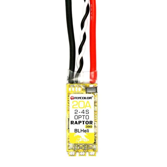 Regolatore di velocità elettrico Flycolor Raptor 390 20A 2-4S
