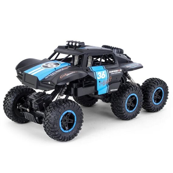 Q101 1:10 2.4G 6 Drive Telecomando a distanza Veicoli fuoristrada (blu)