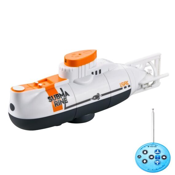 Giocattolo per bambini sottomarino con telecomando per ricarica mini USB LSRC (bianco)