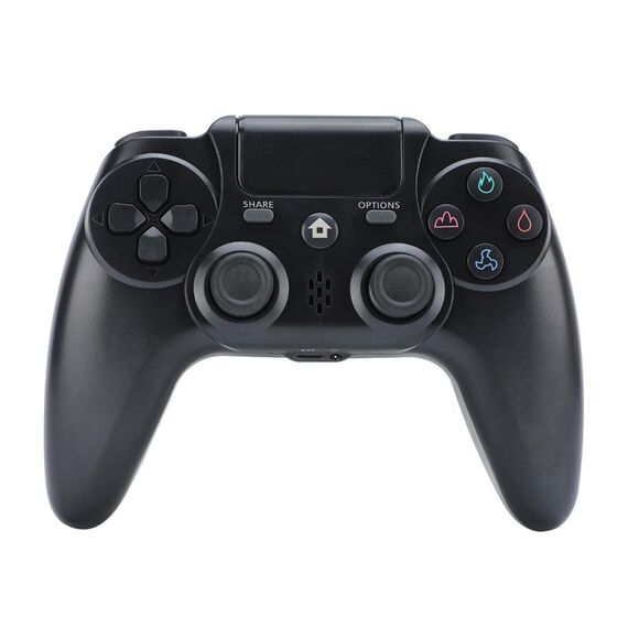 Controller di gioco wireless ZR486 per PS4, Colore del prodotto: nero