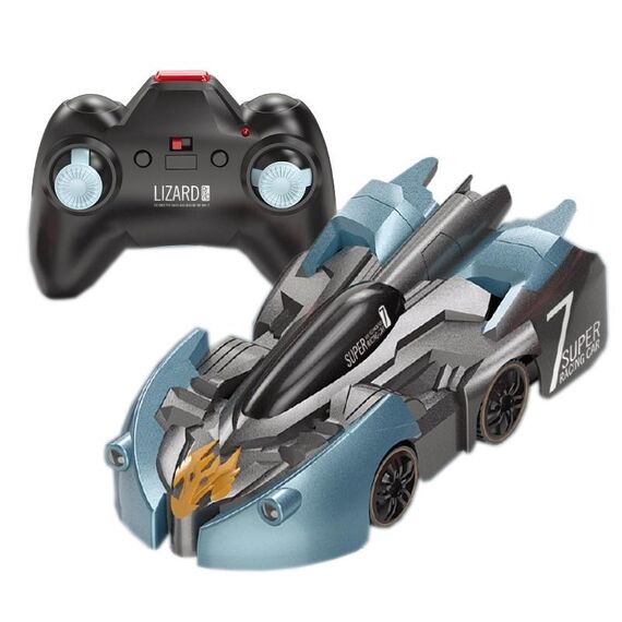 Telecomando a distanza del telecomando Automobile Mini Electric Telecoming Telecomando per bambini Giocattolo per bambini (Blue Lightning Handle RC Edition)