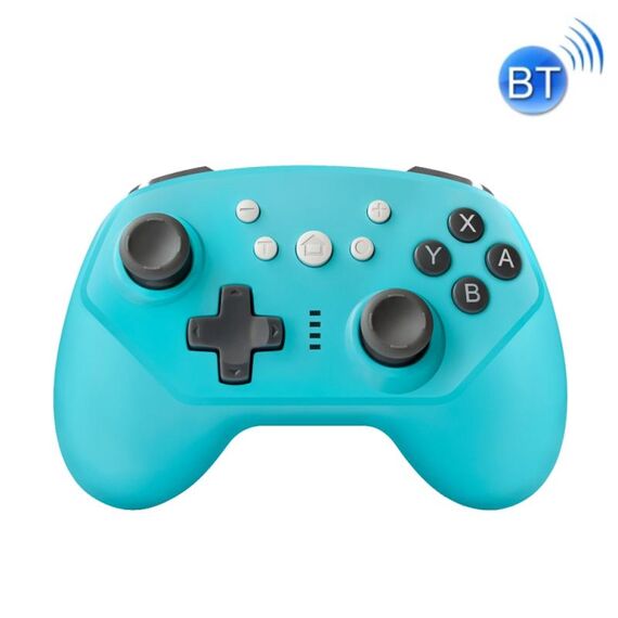 SW-01 Maniglia di gioco Bluetooth wireless con mini Sensazione di corpo a sei assi Vibrazione per Nintendo Switch Lite (Blu)