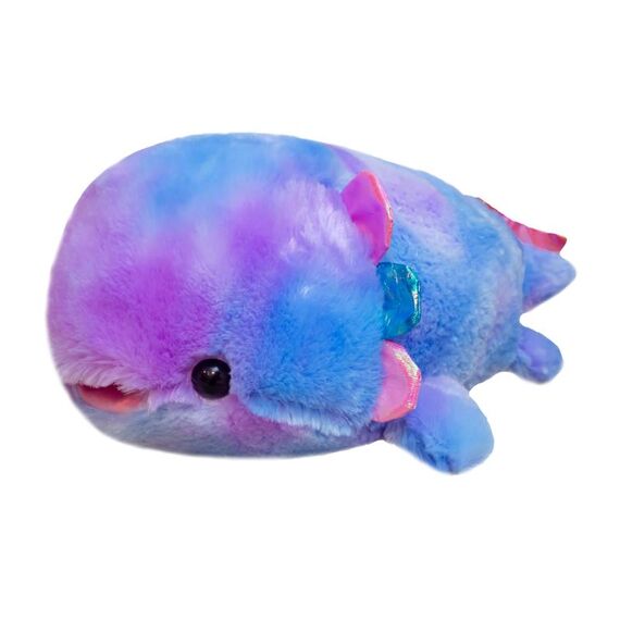 3 pezzi Rainbow Color Doll Pesce Peluche Peluche 40cm 0.25kg (Arcobaleno viola)
