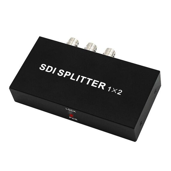 1 In 2 Out SD-SDI / HD-SDI / 3G-SDI Amplificatore di distribuzione Video SDI Splitter (spina UK)