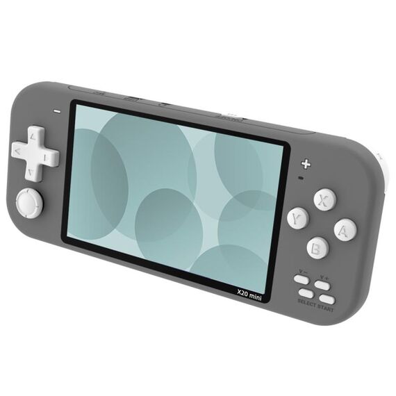 X20 Mini Giochi classici console per gioco palmare con schermo da 4,3 pollici e memoria da 8 GB (grigio)