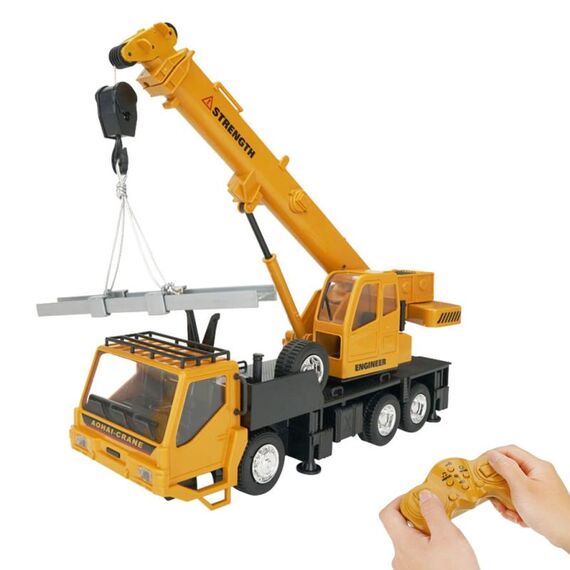 Mofun 3822 2.4G Telecomando a 10 canali Telecomando Veicolo ingegneria, Stile: Gru