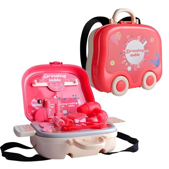 Mofun 0872 2 in 1 toletta da tavolo Play House Toys Set 18 PCS