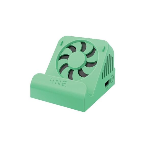 Base di conversione video portatile IINE con raffreddamento del ventilatore HDMI Video Converter per Nintendo Switch (Green-L390)