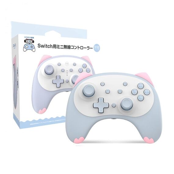 IINE VOICE Wake-up Bluetooth Maniglia per la forma del gatto wireless per interruttore Nintendo (blu)