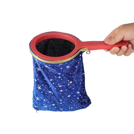 2 PCS Magic Tricks Change Bag Beginner Magician Prop Magic Bag Universal Bag (Blue Star)
