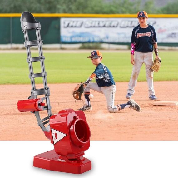 2 in 1 Tennis & Baseball Automatic Serving Machine (ROSSO)