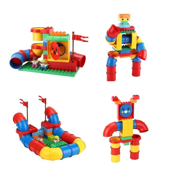 9076 (170 pz) Bambini Assemblaggio del Building Block Toy Set