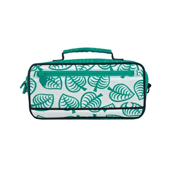Borsa a tracolla portatile con console di gioco IPLAY per console di commutazione / interruttore Lite / Joy-con maniglia (verde)