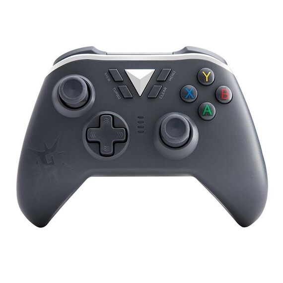 Gamepad senza fili senza fili M-1 2.4G per Xbox One / PS3 / PC (grigio argento)