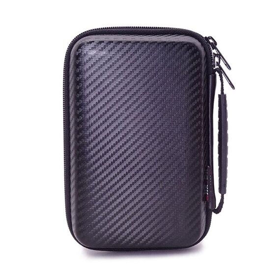 GHKJOK GH1818 Borsa protettiva per console di gioco in EVA per Nintendo 3DS XL (nero)