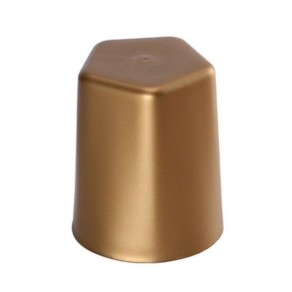 6 pezzi bar ad ispessimento anti-skid dadi tazza, stile: Pentagono (Golden)