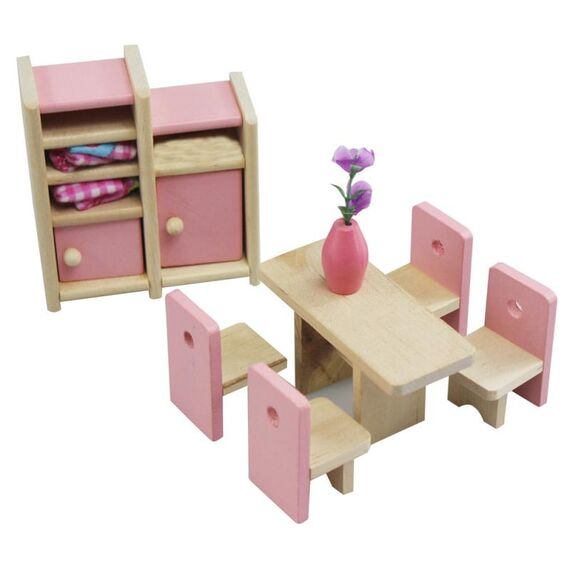 Pretend Play Mini Simulation Children Bambini Piccoli mobili Doll House Toy (Ristorante)