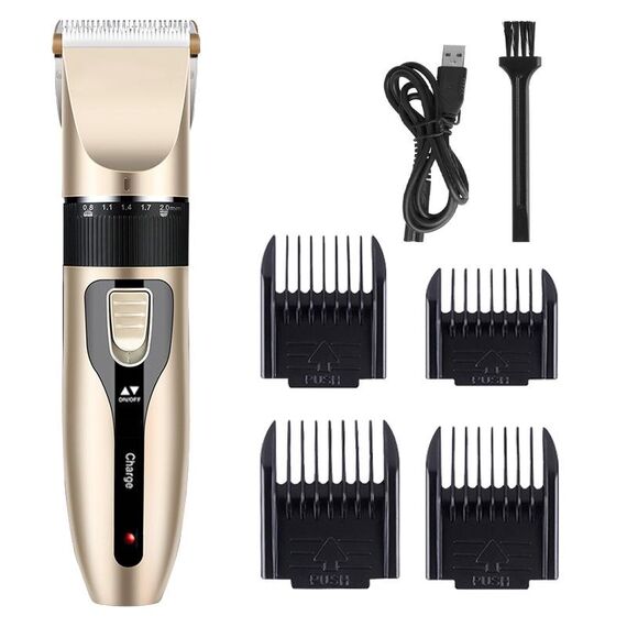 Puppy Shaver Pet Electric Shaver Cat Haircutter Set, Colore: Giallo Standard
