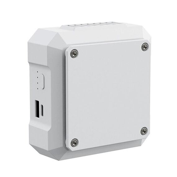 Ventilatore per illuminazione da esterno montato in vita con funzione di alimentazione Ventilatore da appendere al collo con staffa multifunzionale (bianco)