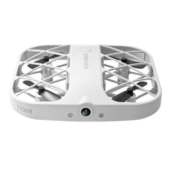 JJR/C H107 4K Grid Mini Pocket Quadcopter (bianco)