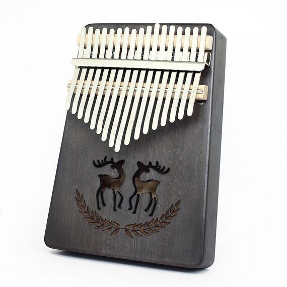 Piano portatile in legno (coppia cervo)