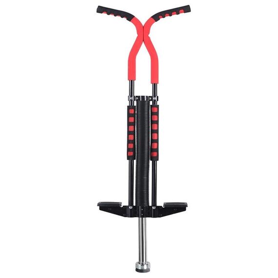 PN098 105 cm per bambini che rimbalza giocattoli a bordo (rosso nero)