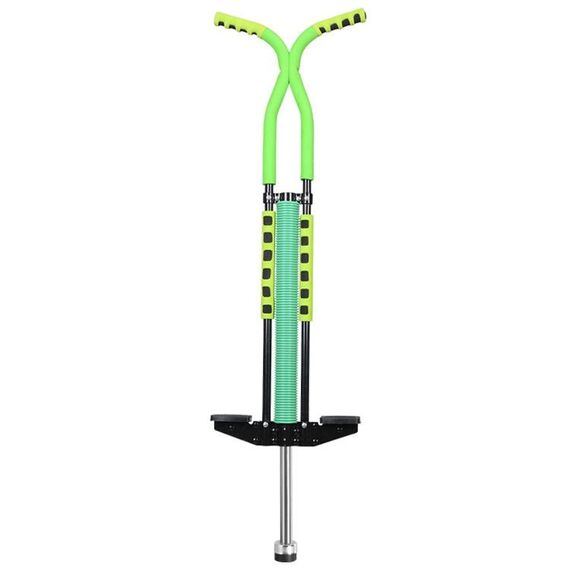 PN098 105 cm per bambini che rimbalza giocattoli a bordo (nero verde)
