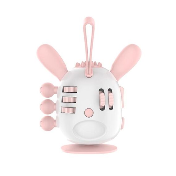 Decompressione Cartoon Cube Educational Toy (Pink Rabbit)