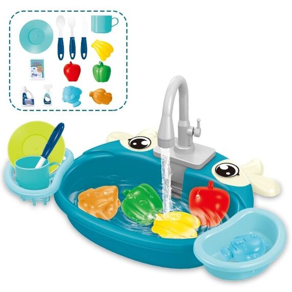 TAGNI CUSCINE TOYS CHIECHE CHIUDITORE DI ACQUA ELETTRICA DI ACQUA, COLORE: BLU