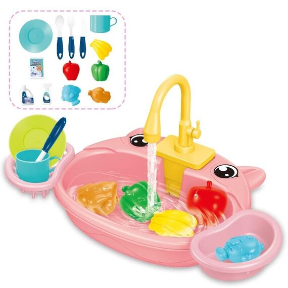 BAMBINI CUSCINE TOYS CHE ACCIALE ELETTRICA ARECCHIO DI ACQUA, COLORE: PINK