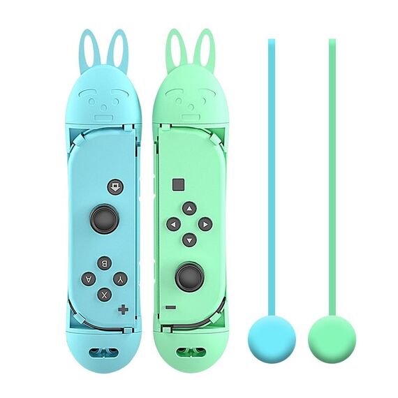 Jump Rope Gamepad Controller For Switch JOY-CON(Green Blue)