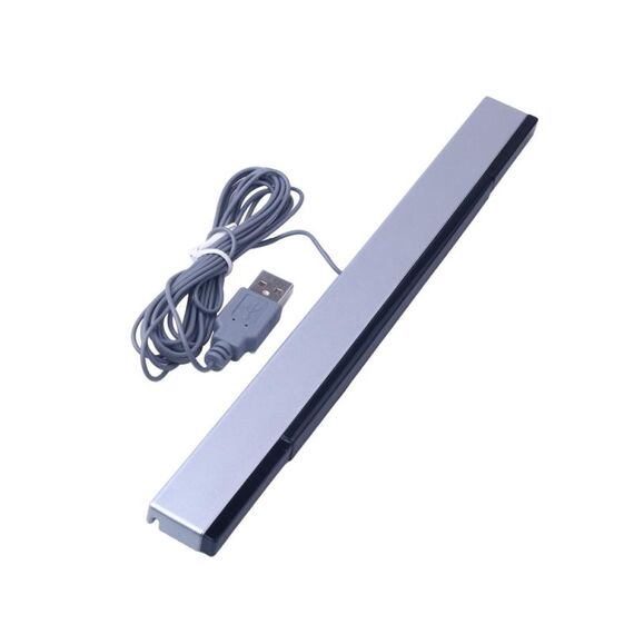 Per WII WII U PC Simulator Spina USB Induttore a raggi infrarossi (lunghezza cavo 2,2 m)