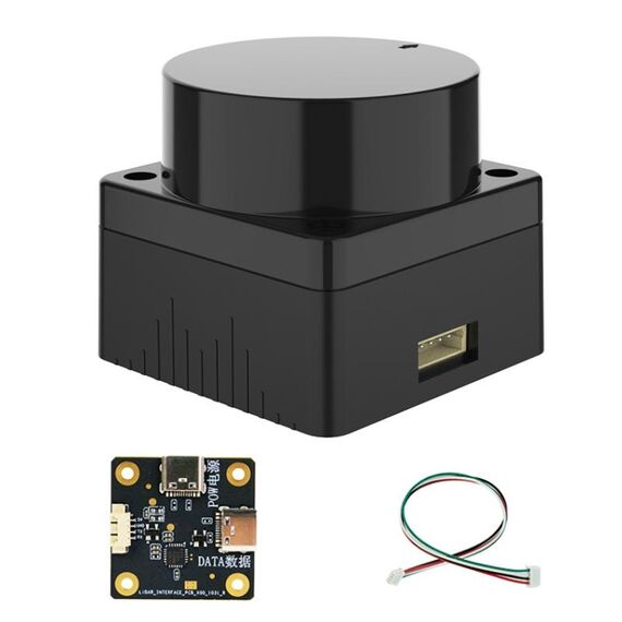 Yahboom Lidar ROS2 Robot SLAM Mappatura Navigazione Distanza TOF(MS200)