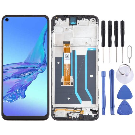 Per OPPO A53s 4G OEM LCD Screen Digitizer assemblaggio completo con cornice