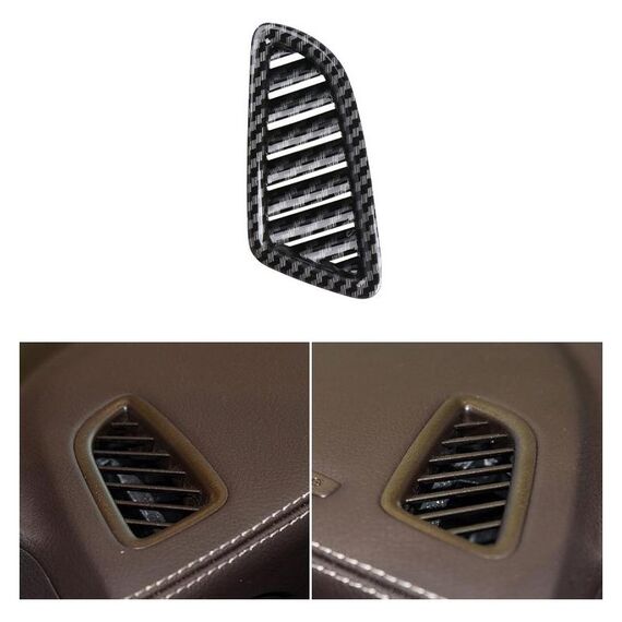Per Mercedes-Benz GLC W253 2016-2022 Cruscotto dell'auto Piccola uscita dell'aria Uscita dell'aria condizionata 2536803802, Stile: Lato destro (fibra di carbonio)