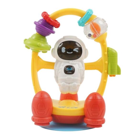 MoFun 503-14 Astronauti Handbell Music Giocattolo per neonati per la prima educazione (arancione)