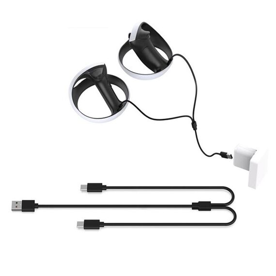 Per controller di gioco PS5 VR2/Switch/PS5 Cavo di ricarica DOBE Type-C/USB-C